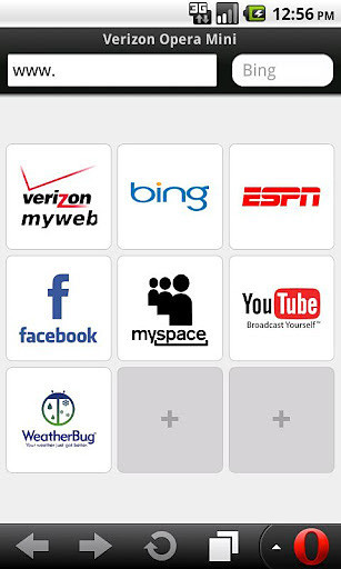 Verizon Opera Mini
