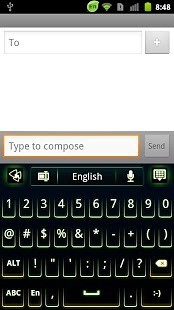 免費下載工具APP|GO输入法绿色荧光主题 app開箱文|APP開箱王