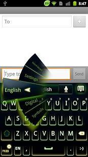 免費下載工具APP|GO输入法绿色荧光主题 app開箱文|APP開箱王