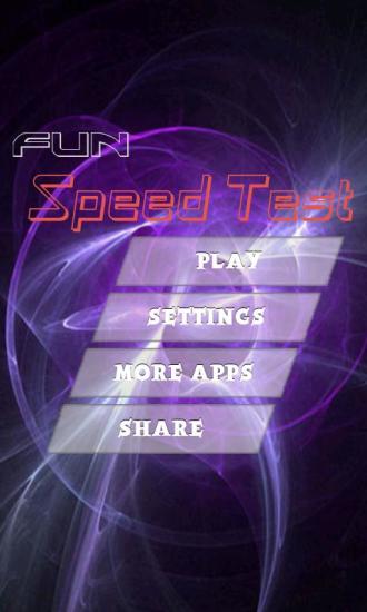 Fun Speed Test