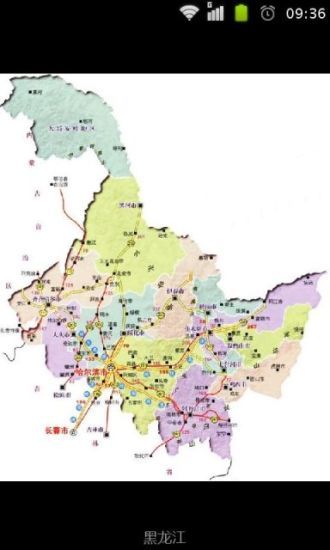 中国各省高速路地图
