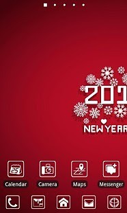 New Year Theme GO Launcher EX