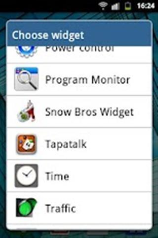 Snow Bros Widget