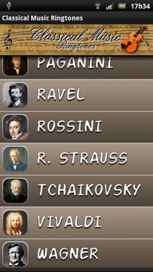 Classical Music Ringtones