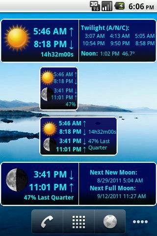 LunaSolCal Widgets