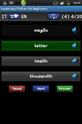 免費下載教育APP|Vocabulary Trainer (IT/EN) Beginner app開箱文|APP開箱王