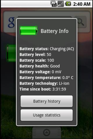 电池状态（Battery Status）