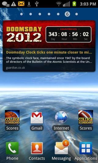 末日倒计时小插件 Doomsday Countdown Widget