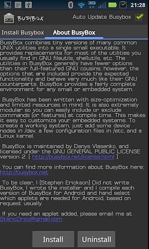 【免費程式庫與試用程式App】BusyBox安装工具-APP點子