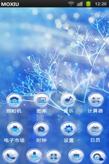 免費下載攝影APP|雪花漫舞桌面主题 app開箱文|APP開箱王