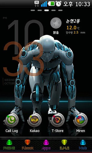 桌面主题-Robot机器人