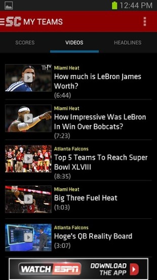 【免費新聞App】ESPN比分中心-APP點子