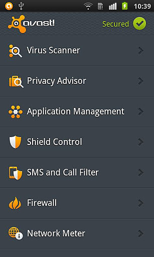 【免費程式庫與試用程式App】avast! 手机安全-APP點子