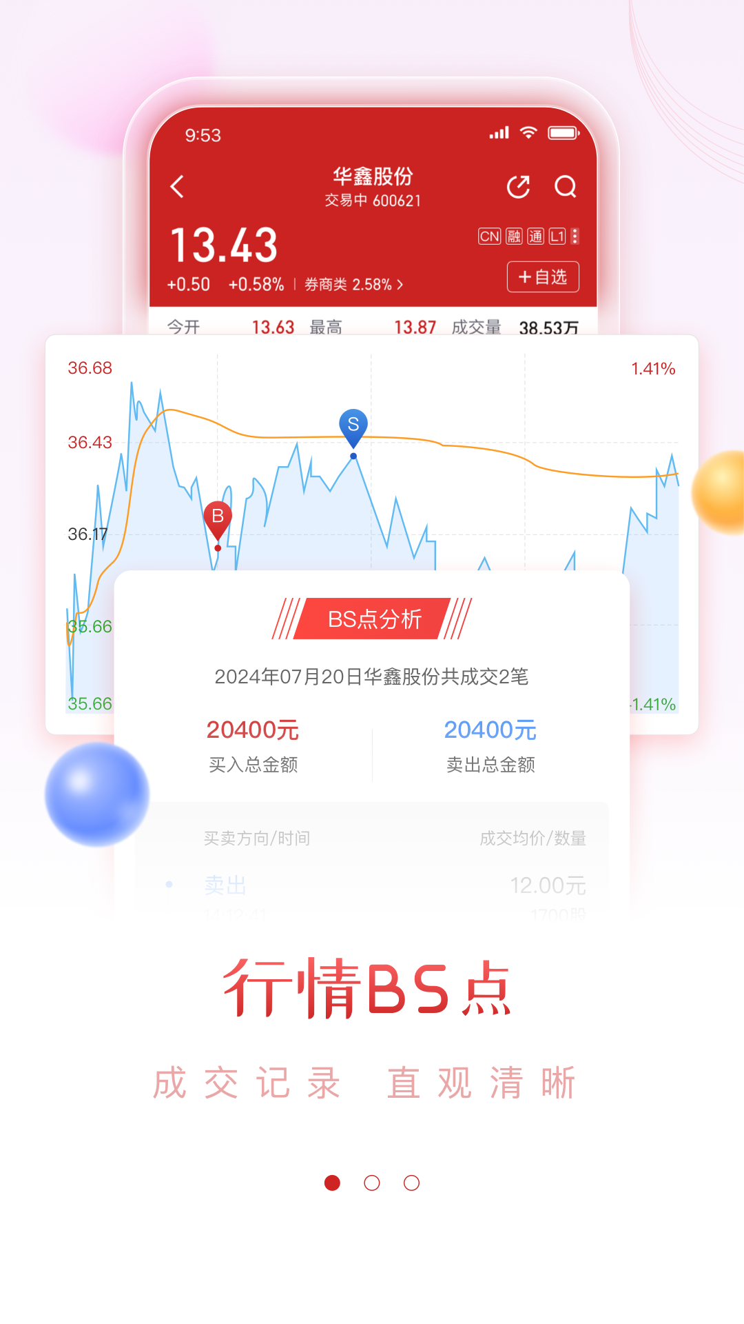 华鑫证券鑫e代 截图 2
