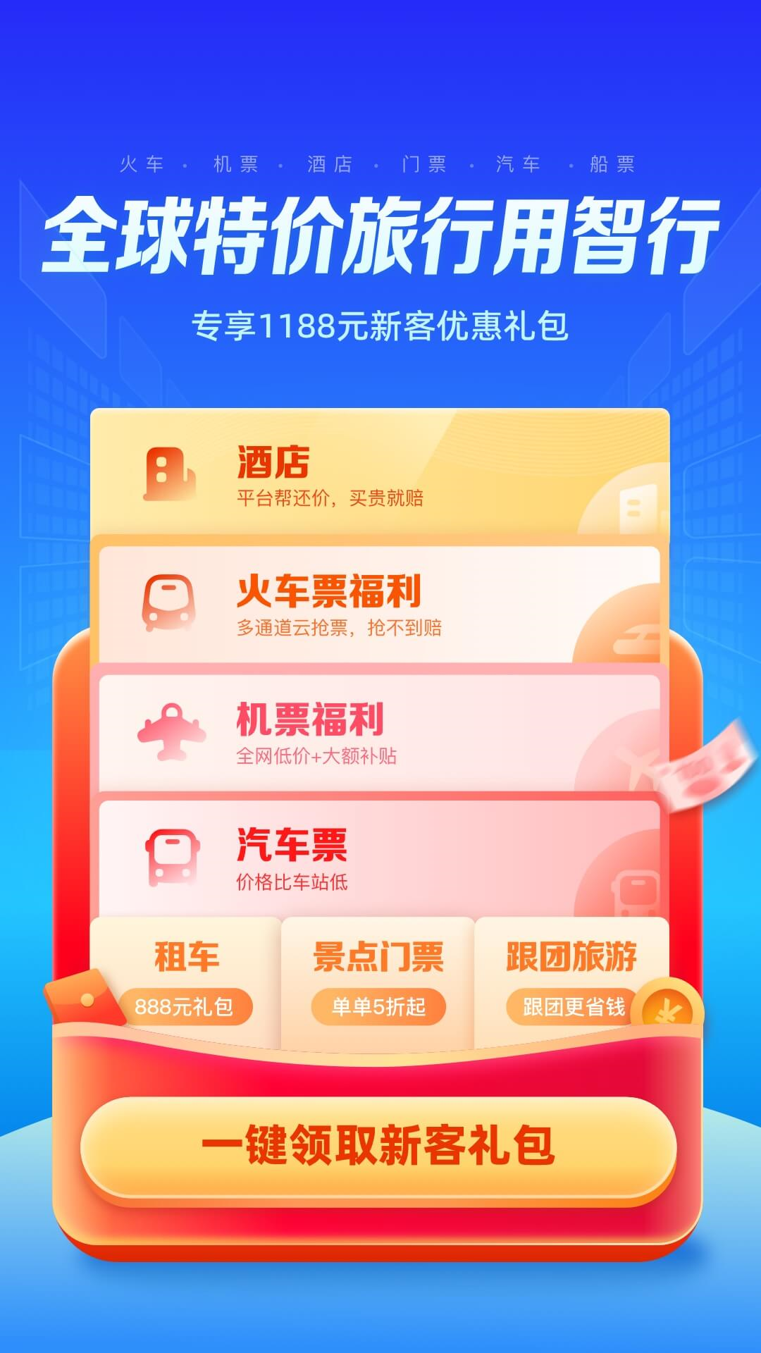 智行旅行 截图 1