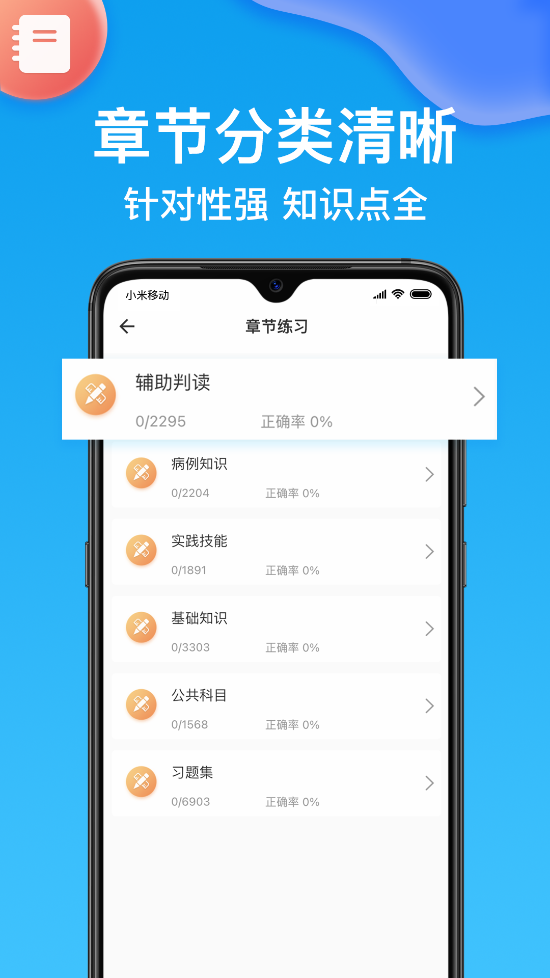 规培考试题库 截图 2