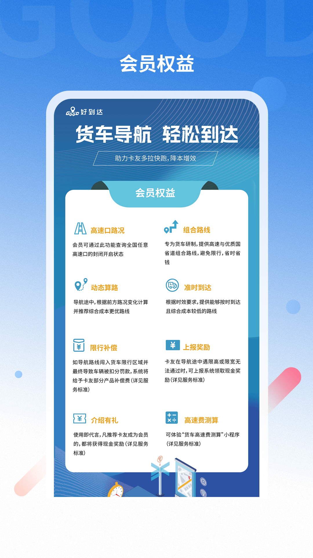 好到达货车导航 截图 2
