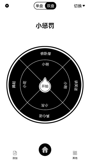 大转盘来决定