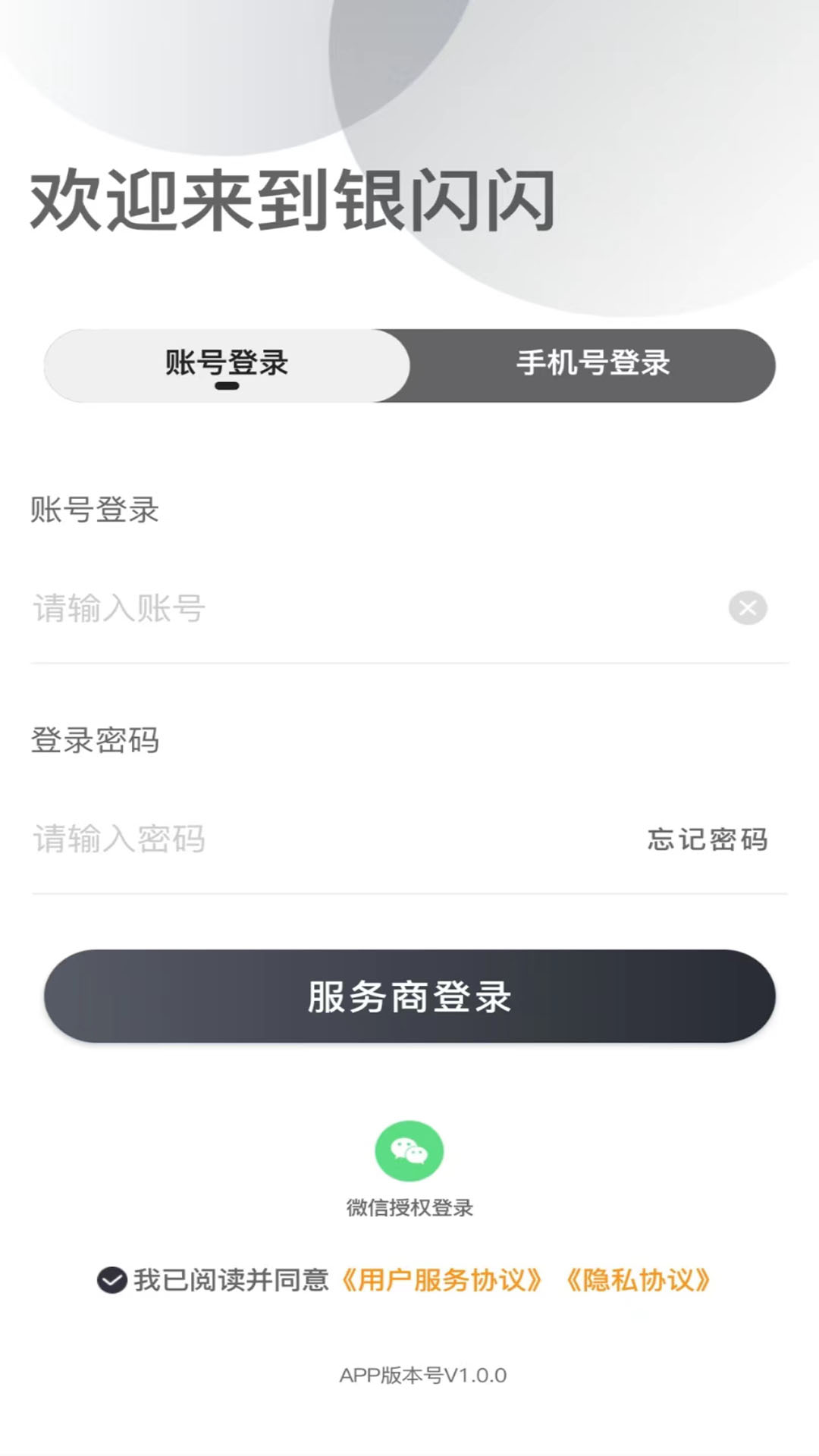 银闪闪 截图 1