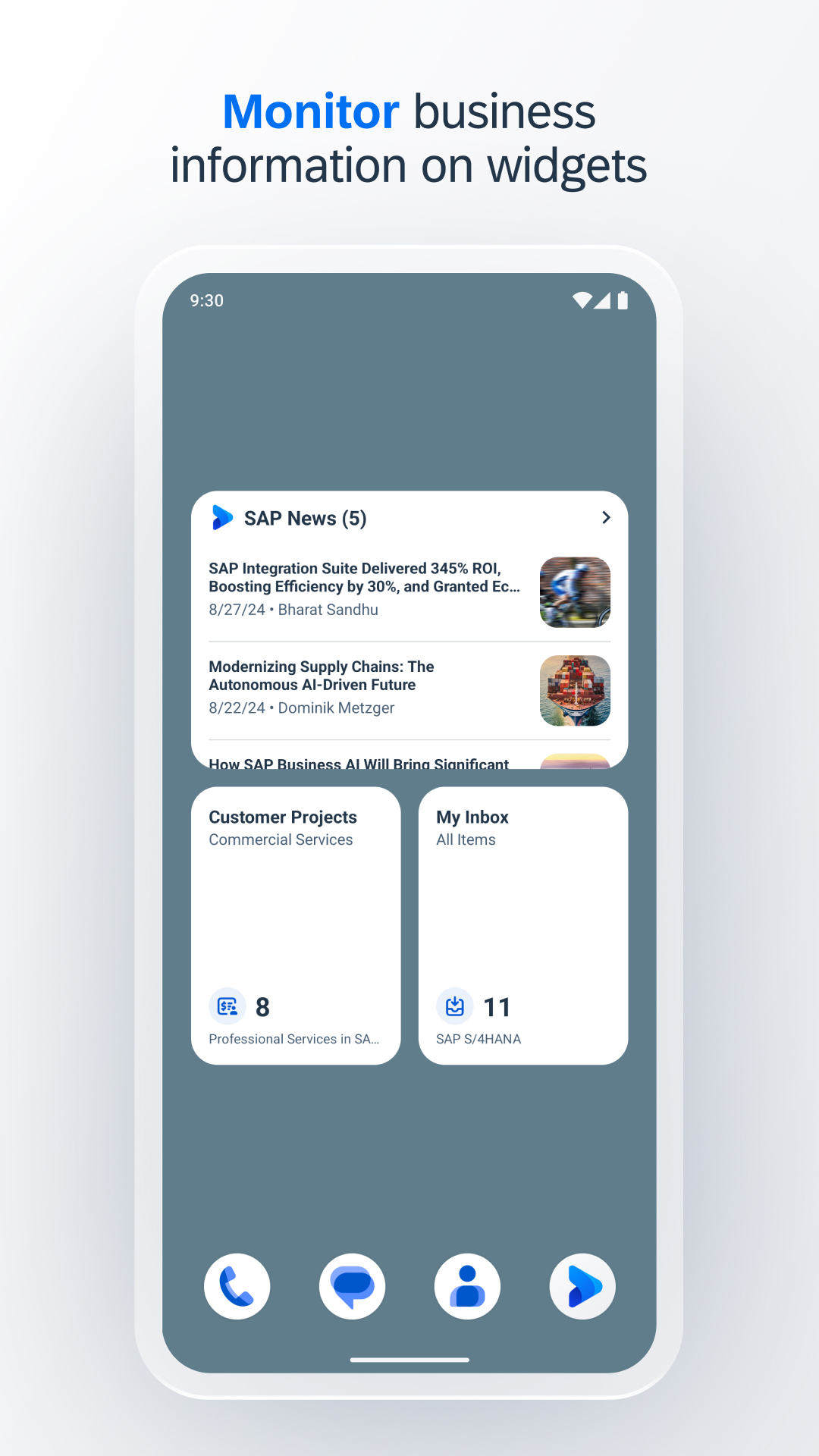 SAP Mobile Start 截图 5
