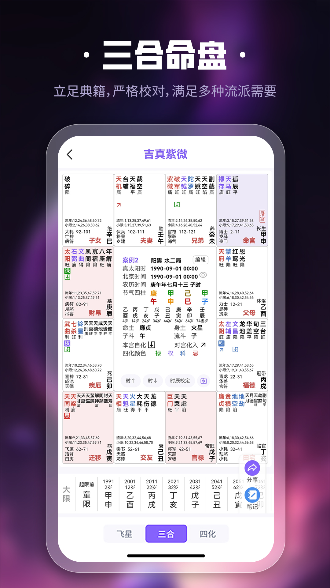 吉真紫微斗数 截图 1