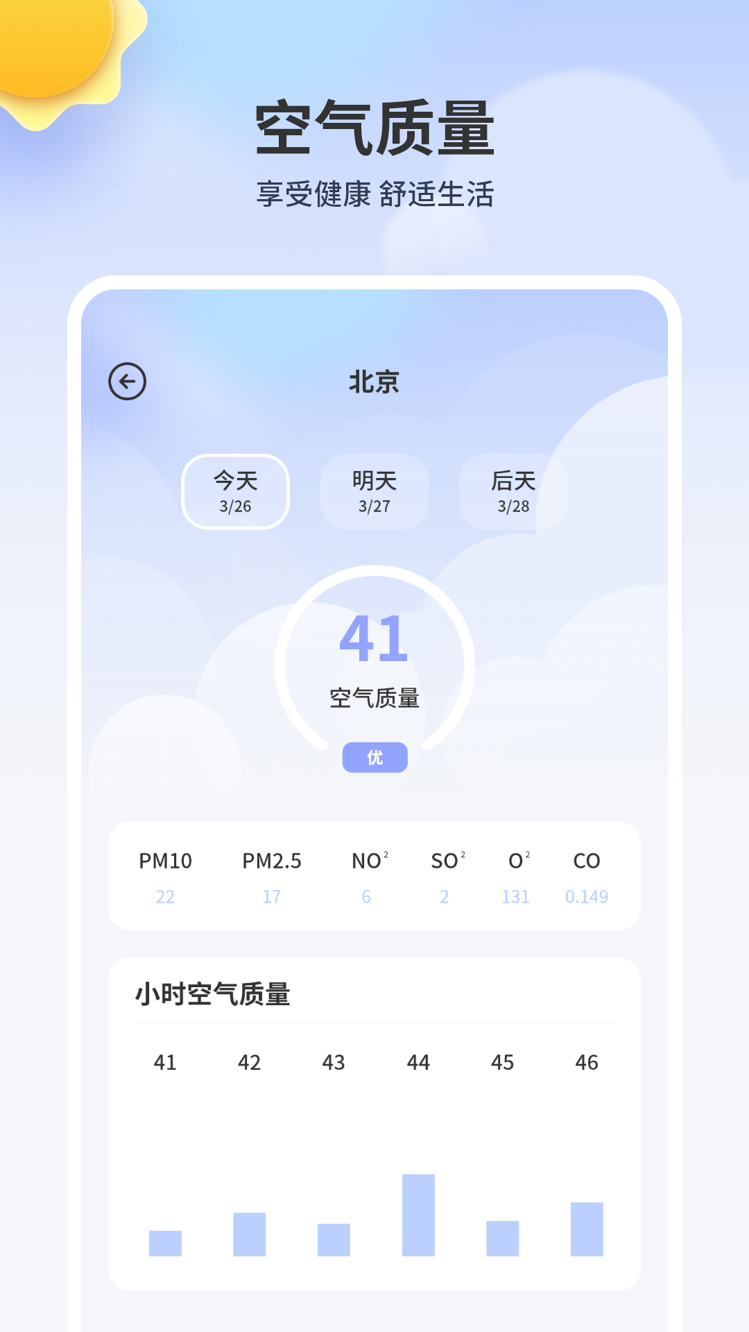24小时天气预报 截图 1