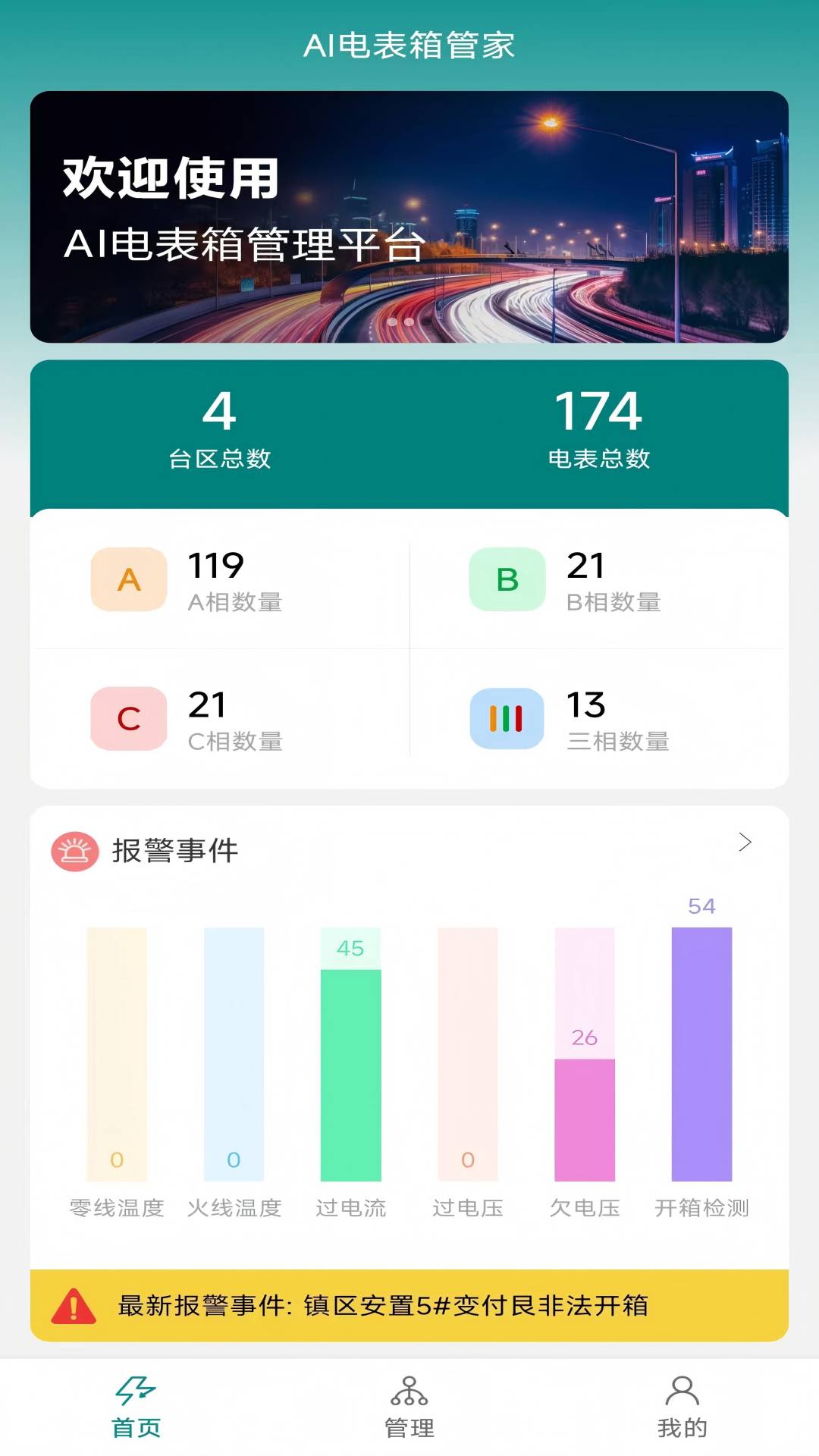 AI电表箱管家 截图 1