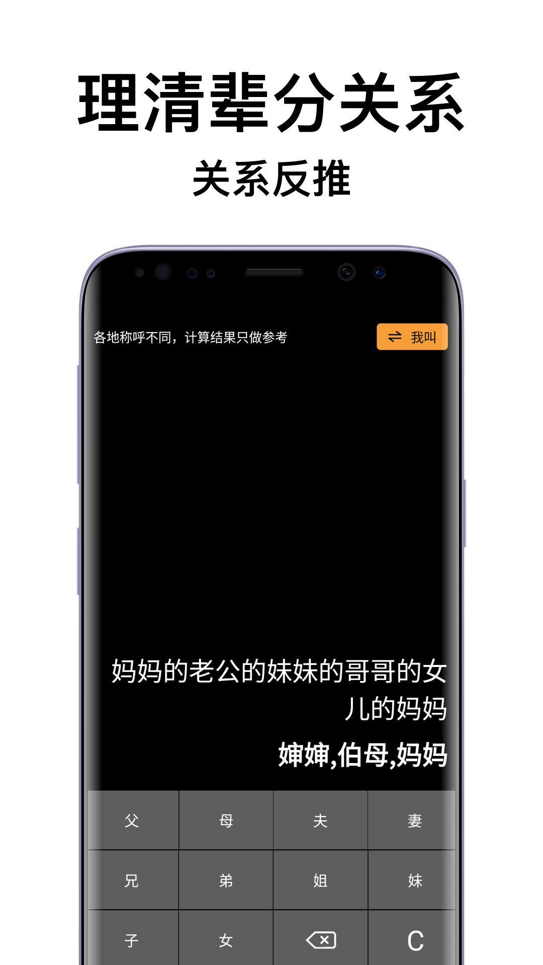 亲戚关系计算机 截图 4