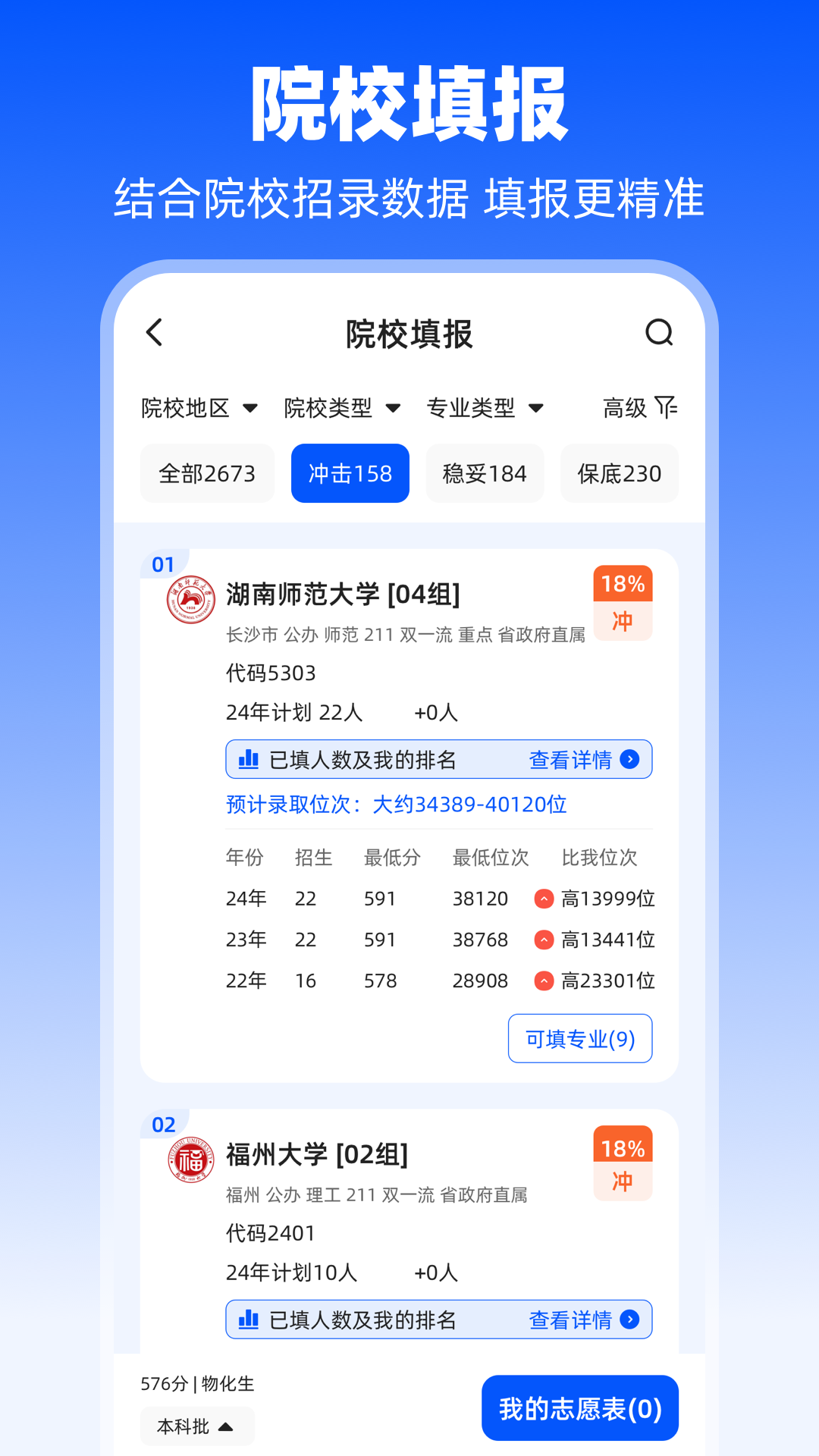 阳光高考 截图 1
