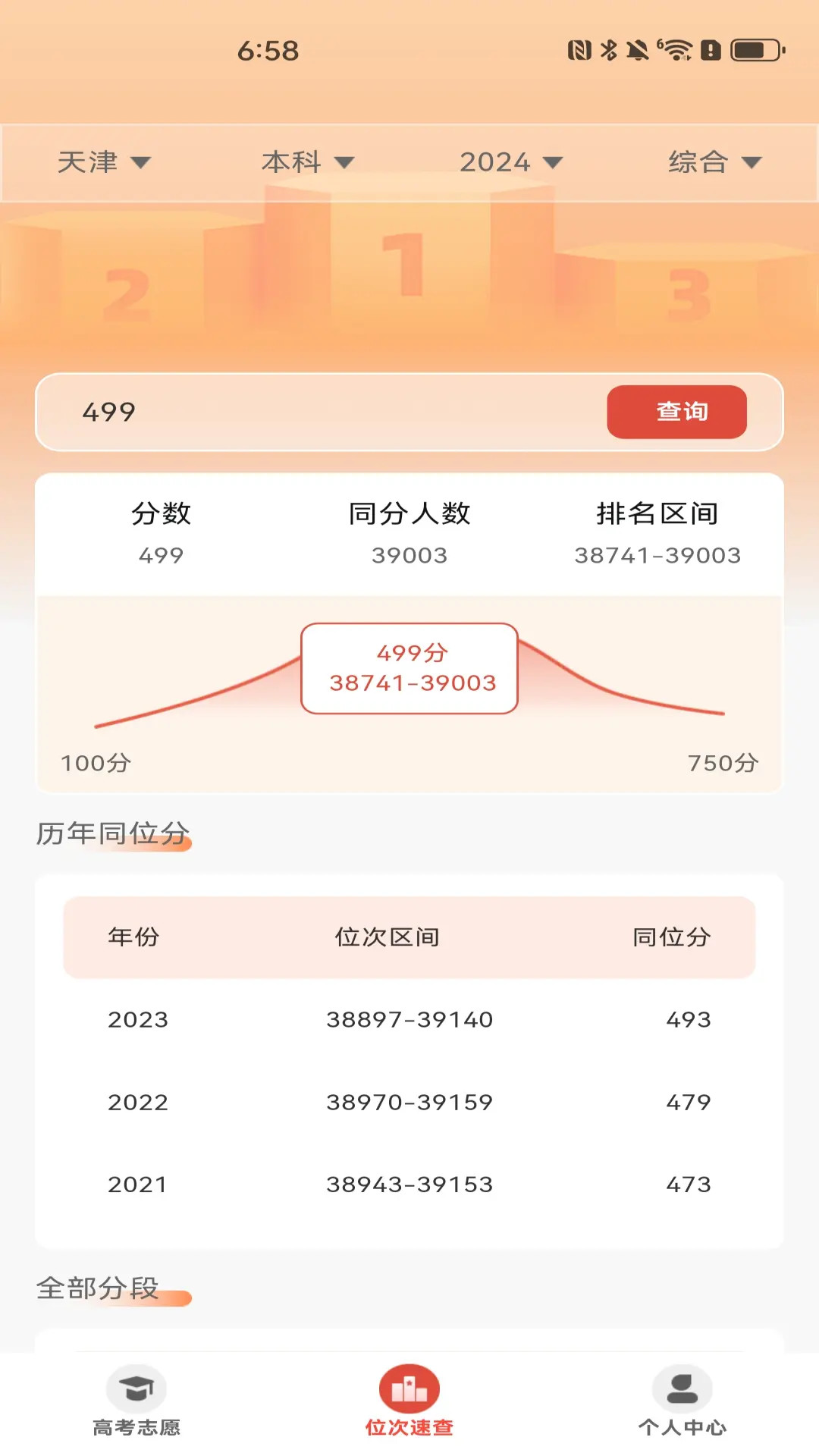 高考志愿选择助手 截图 2