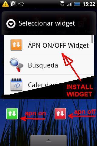 APN开关 APN on-off Widget