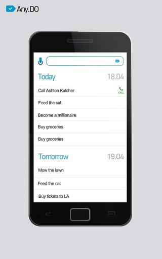 【免費生產應用App】Any.DO待办事项列表-APP點子