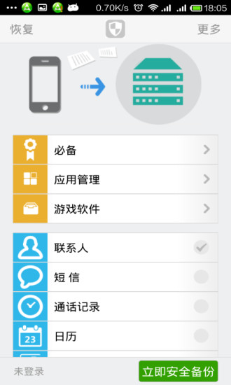 【免費程式庫與試用程式App】yy备份-APP點子