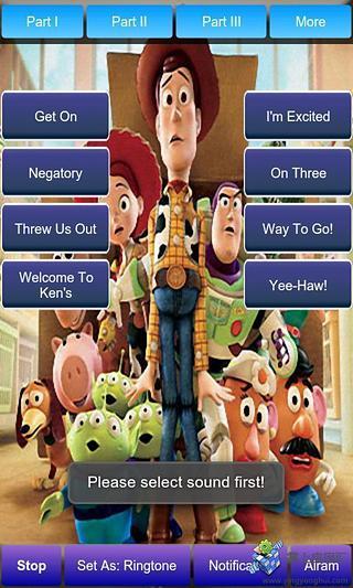 玩具总动员电影原声 Toy story soundboard