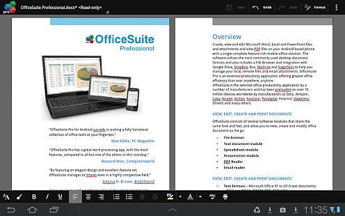 【免費生產應用App】OfficeSuite-APP點子