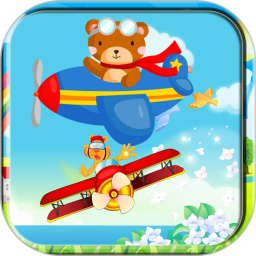  Application icon Children's airplane puzzle 2024 official new version