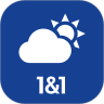 1&1 Wetter Widget (2×4)鸿蒙版