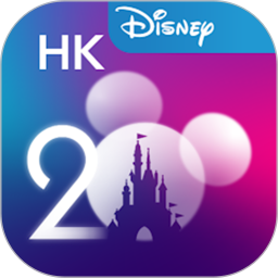 香港迪士尼乐园2025官方新版图标