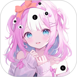 趣涂数字填色解压绘本2026官方新版图标