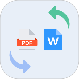 PDF转WORD工具2025官方新版图标