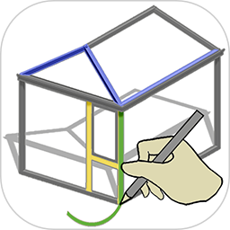 指尖绘门窗阳光房设计管理软件2025官方新版图标
