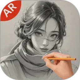 AR临摹简笔画画2026官方新版图标