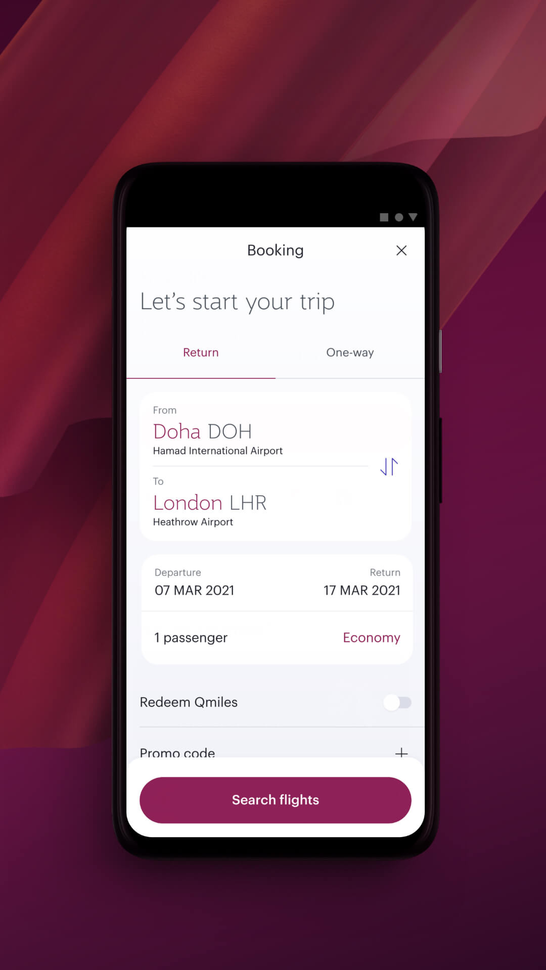 精彩截图-Qatar Airways2026官方新版