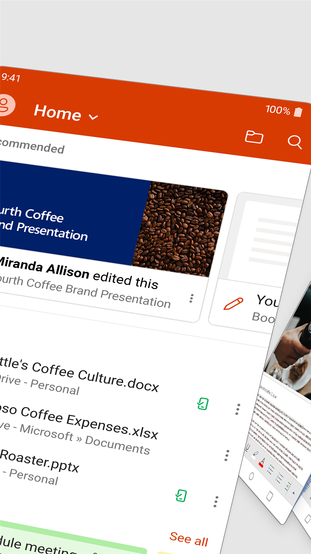 精彩截图-Office Mobile for Office 3652025官方新版
