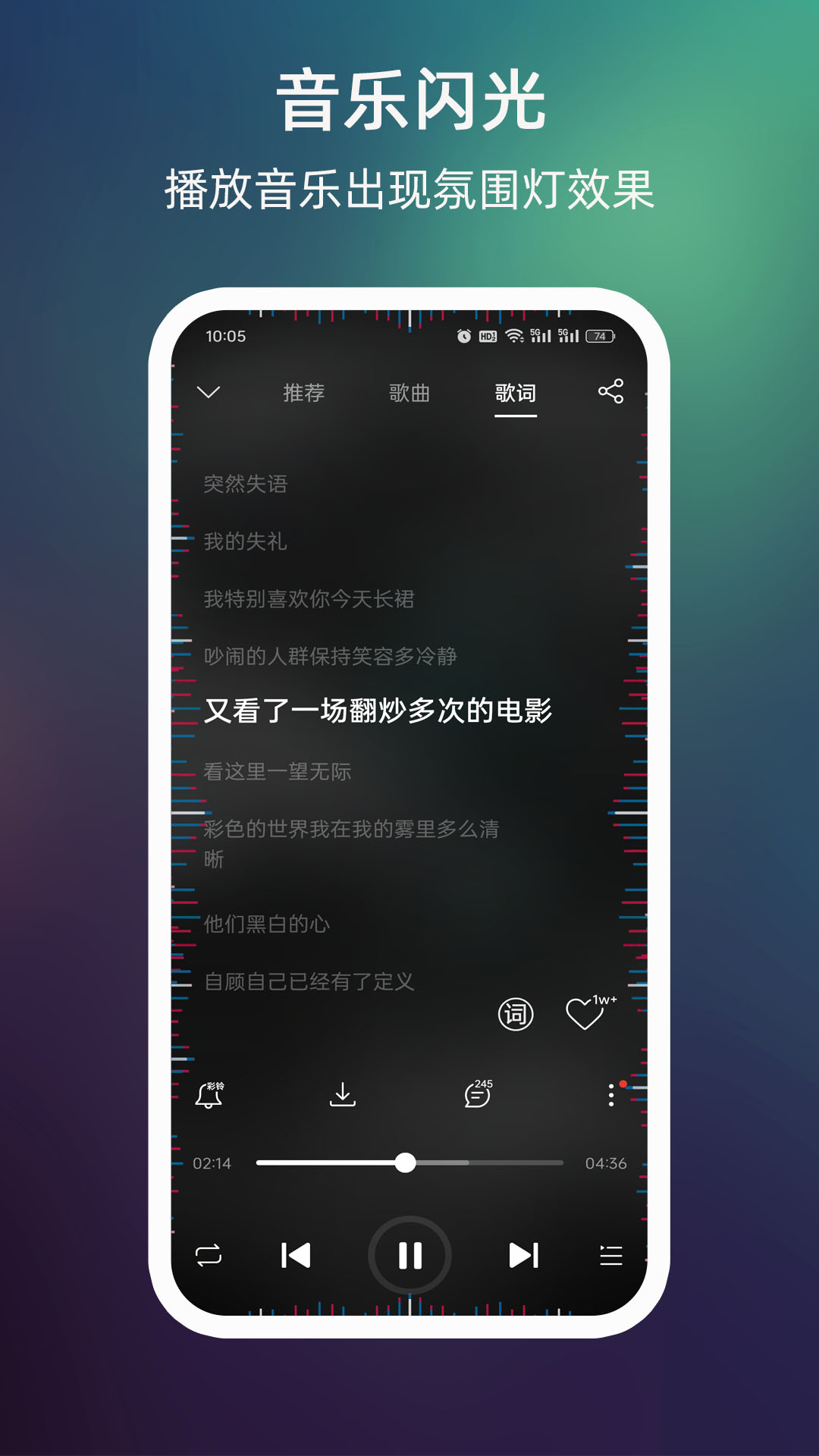 来电闪光截图