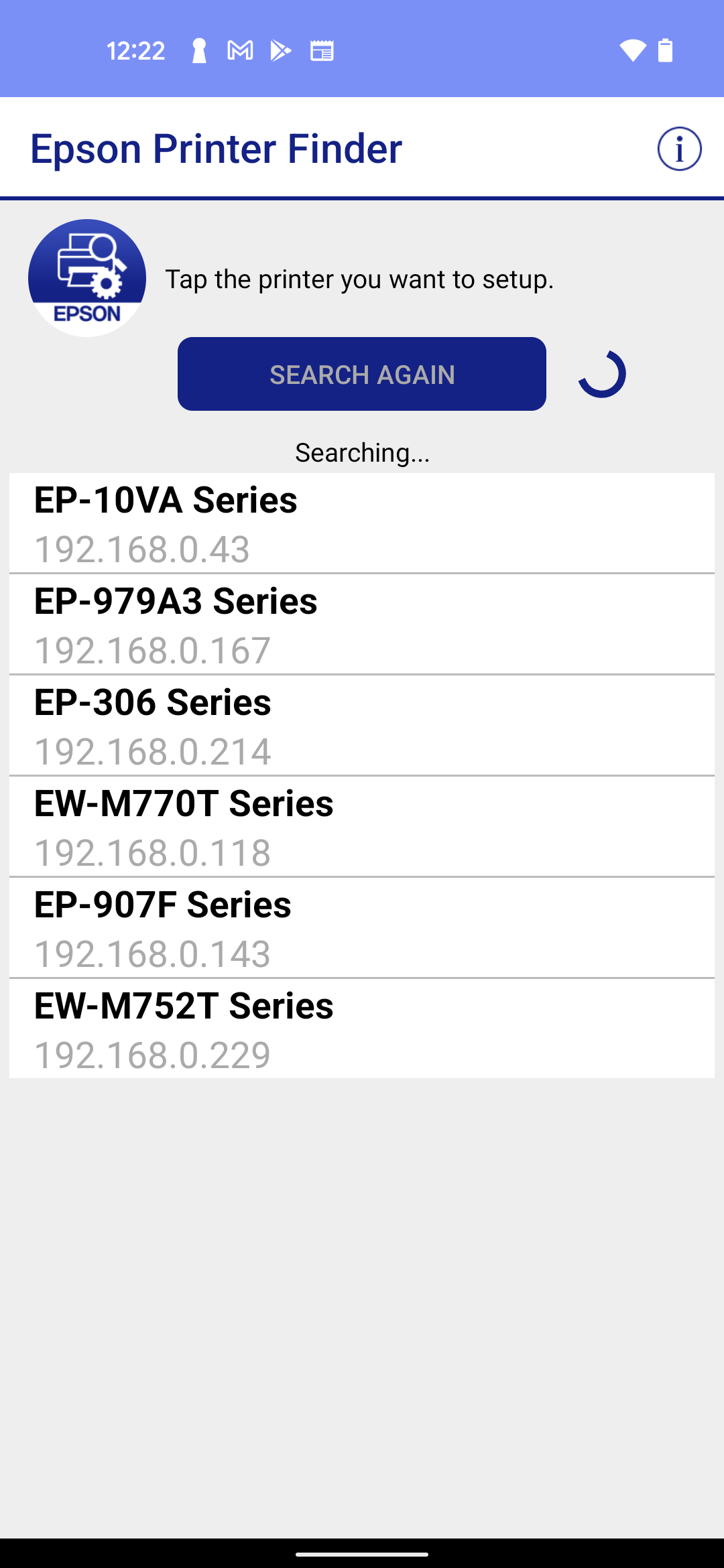 精彩截图-EPSON Printer Finder2026官方新版
