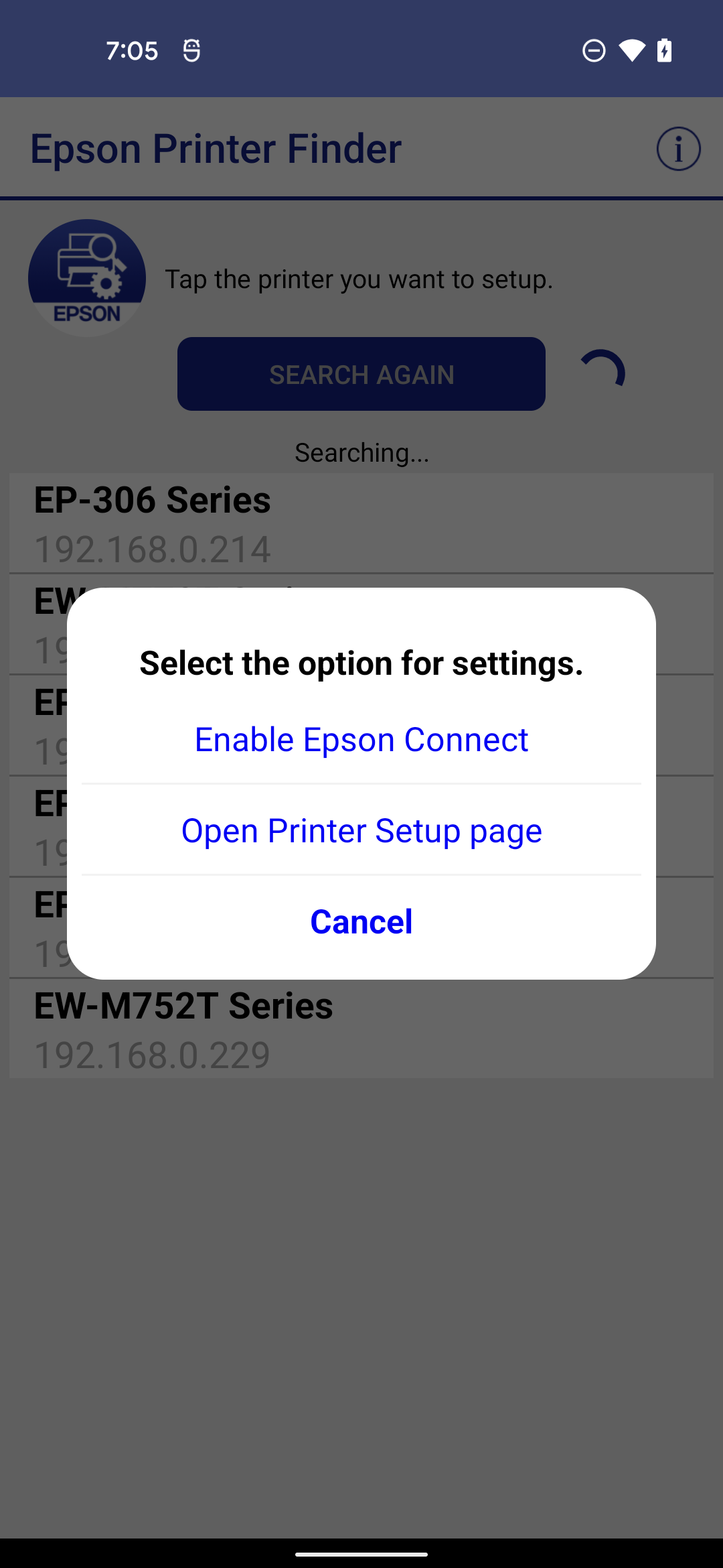 精彩截图-EPSON Printer Finder2026官方新版