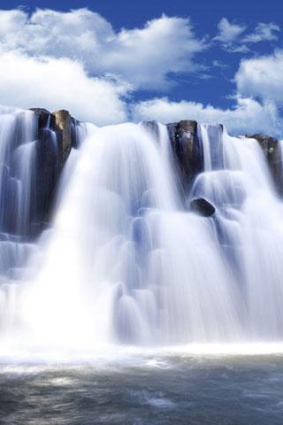 3d瀑布高清壁纸安卓版高清截图