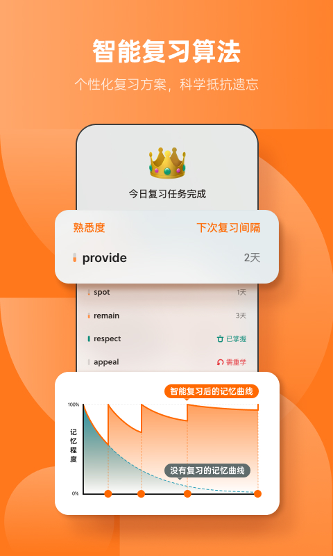 精彩截图-不背单词2026官方新版