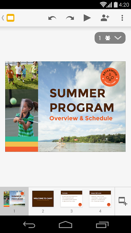 精彩截图-Google幻灯片2026官方新版